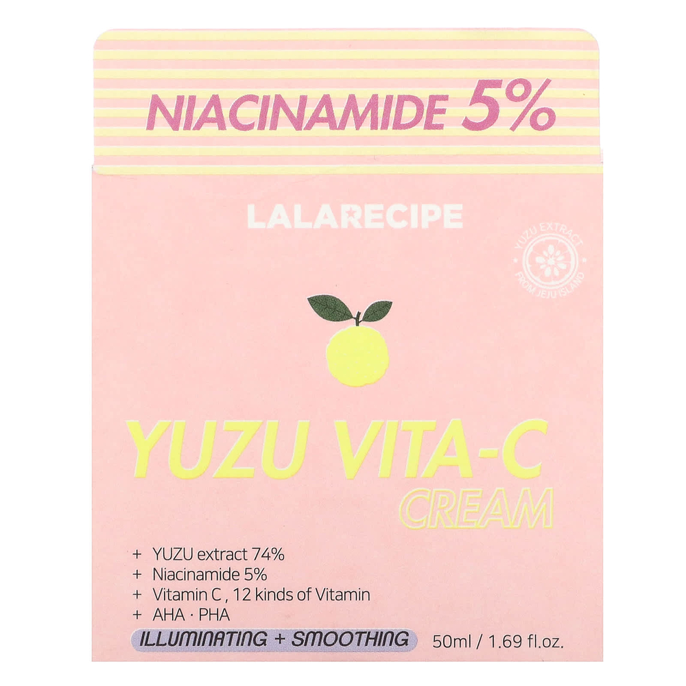 Lalarecipe, Yuzu Vita-C, крем, 50 мл (1,69 жидк. унц.)