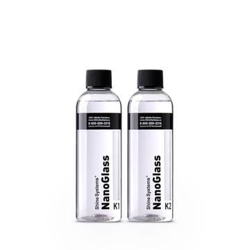 Shine Systems NanoGlass – защитное нанопокрытие для стекол K1(200мл) + K2(200мл), 1 шт.