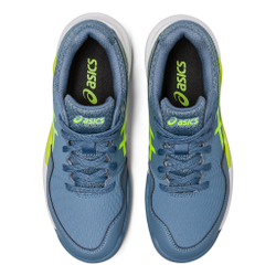 Детские теннисные кроссовки ASICS Gel-Resolution 9 GS All Court Shoe Kids - Dark Blue, Neon Green