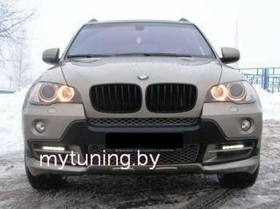 Накладка переднего бампера AERO для BMW X5 E70