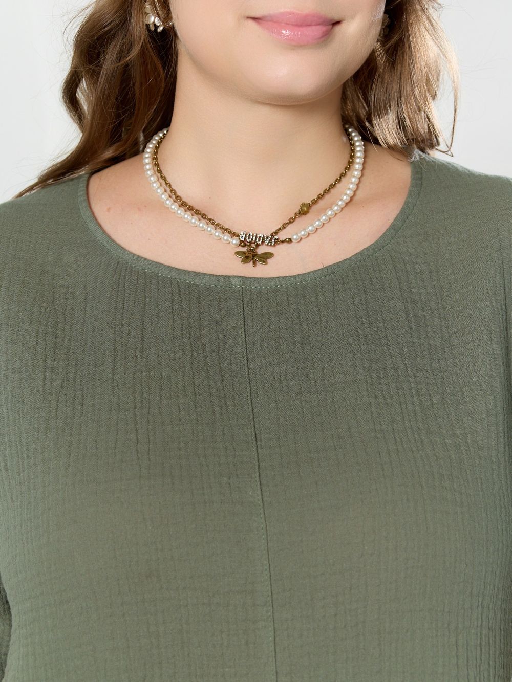 Платье Вуаль-1 Виотекс ХАКИ