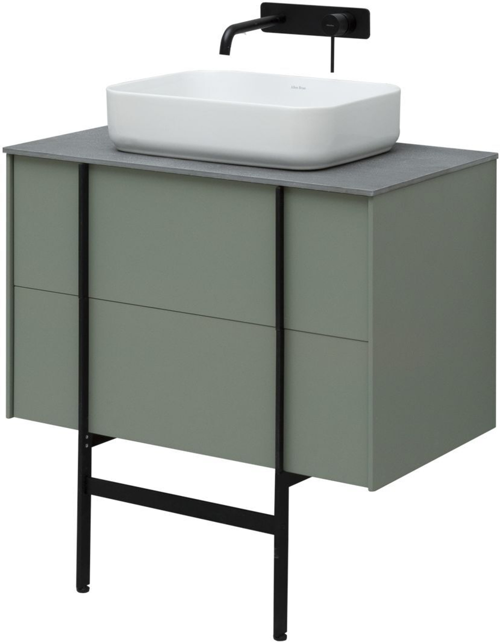 Тумба с раковиной Allen Brau Reality 1.32005.CGM 80 cement grey matt