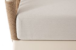 "Венеция" лаунж-зона из искусственного ротанга, цвет соломенный