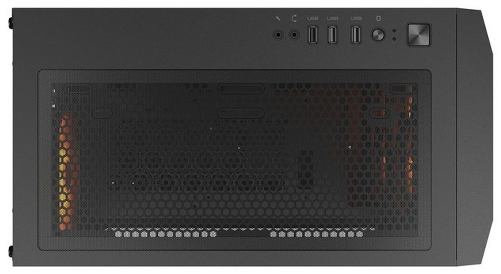 Корпус COUGAR Uniface Mini RGB CGR-55C9B-RGB черный