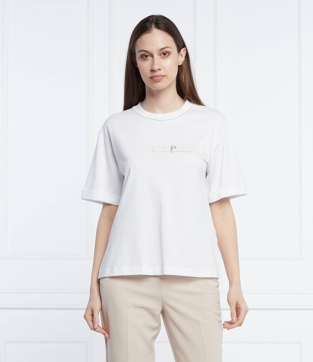 футболка Peserico - белый(S06575J0Q2 00070)