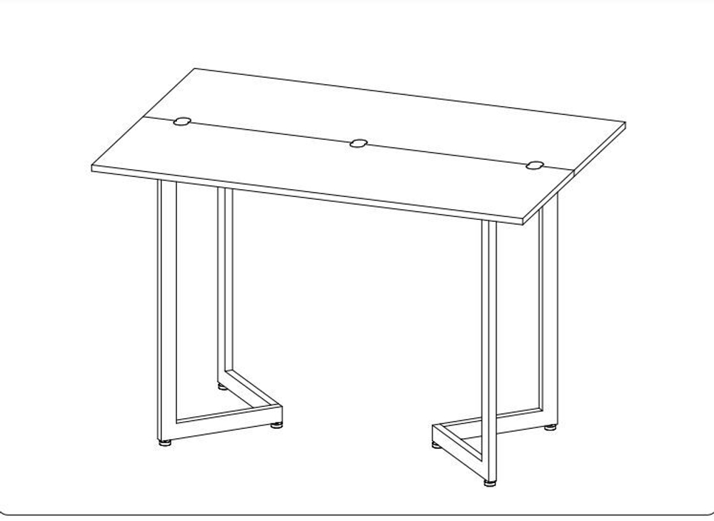 Стол кухонный обеденный раздвижной Дуб Вотан, Боско, 110х72х75 см