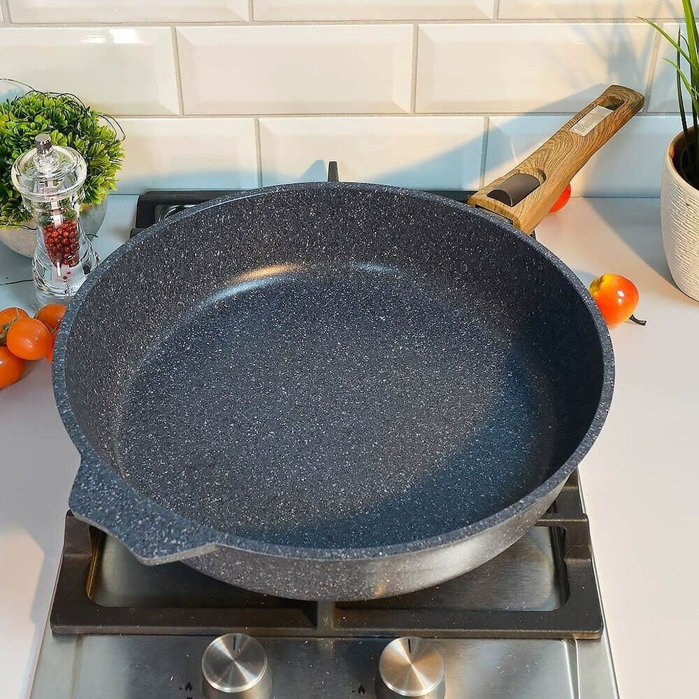 Сковорода 30см Premium blue со съемной ручкой