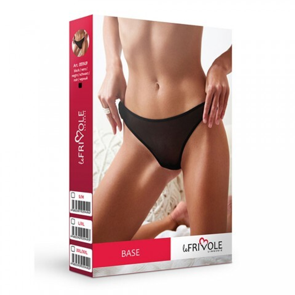 Трусики из сетки бразилиано Le Frivole Base (L/XL, 46-48)