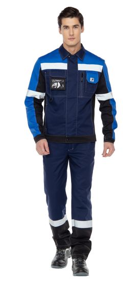 Костюм "Виват" NEW брюки (т.синий/черный)