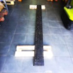 Нож челюстной ремонтный JCB-СТ65Г приварной под 9 зубьев 2450x20x180