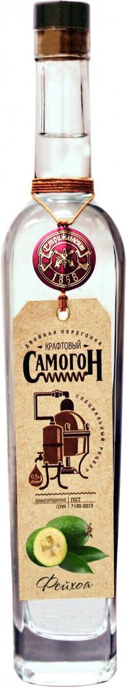 Настойка горькая Самогон крафтовый фейхоа