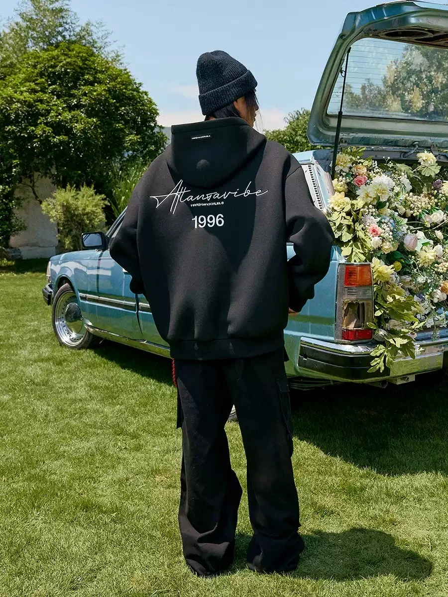 Худи HARSHandCRUEL "Atlanta Flow" Oversized Zip Hoodie