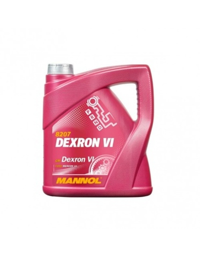 MANNOL 8207 ATF DEXRON VI Масло трансмиссионное синтетическое, 4л