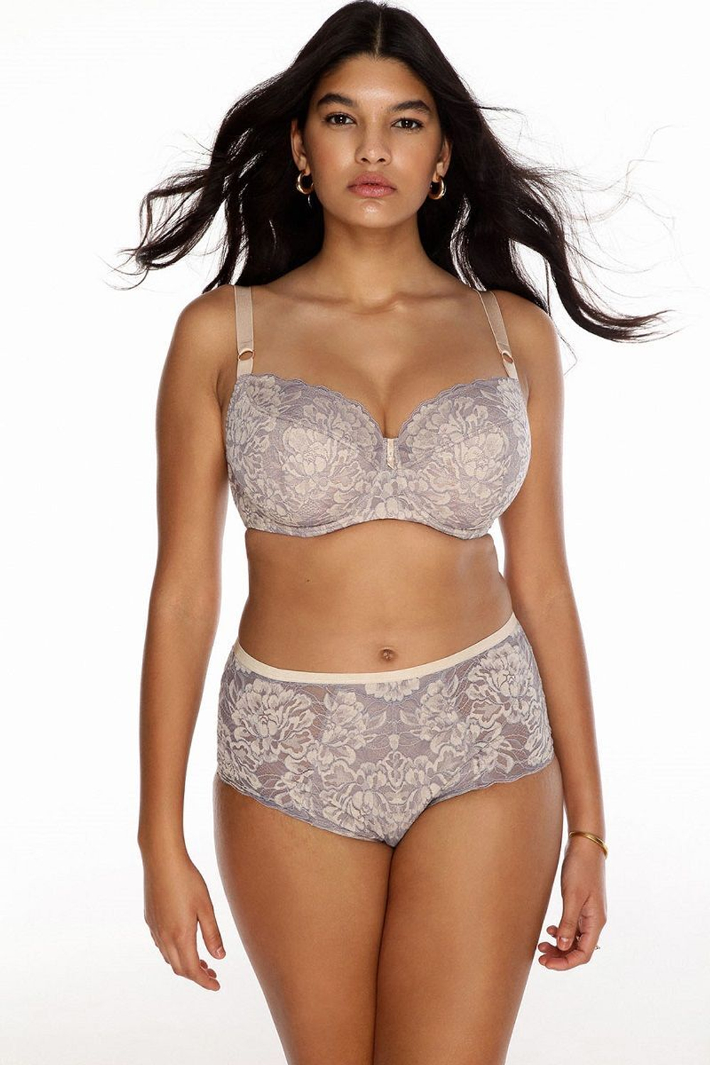 Бюстгальтер на косточках Vulcano (Размер: 90G) (Цвет: телесный)