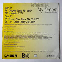 Винтажная виниловая пластинка LP Rocco Feat Nicinha My Dream (France 2005) Maxi Single 45 RPM