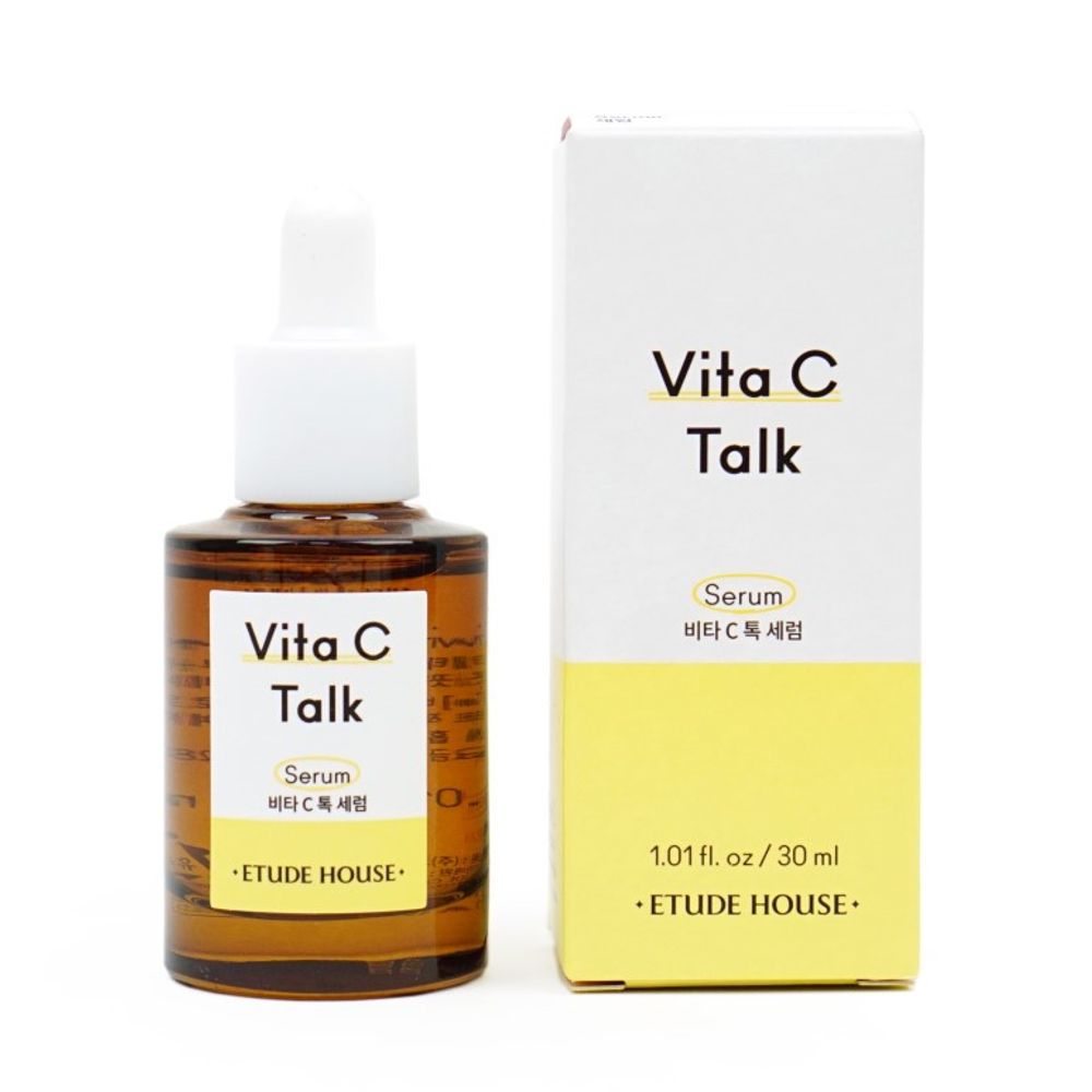Etude House Vita C-Talk Serum сыворотка с витамином С для сияния кожи
