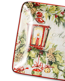 Тарелка пирожковая 15х15см Certified International Corp Тихая ночь Фонарь