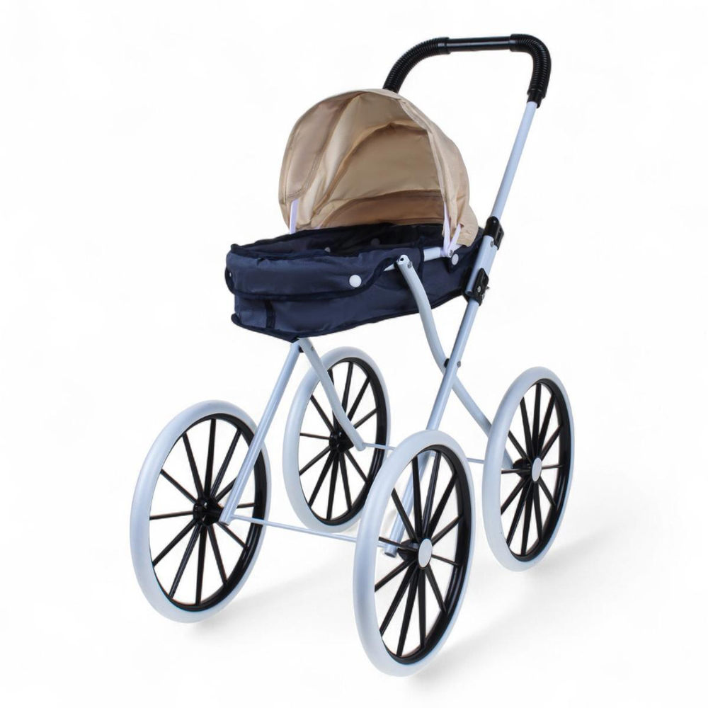 Коляска для кукол лежачая 33*57*65 см. пакет LM918-12