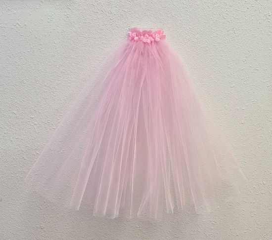 Мини фата коралловая SvetikFantasy "Для девичника" №5613.135