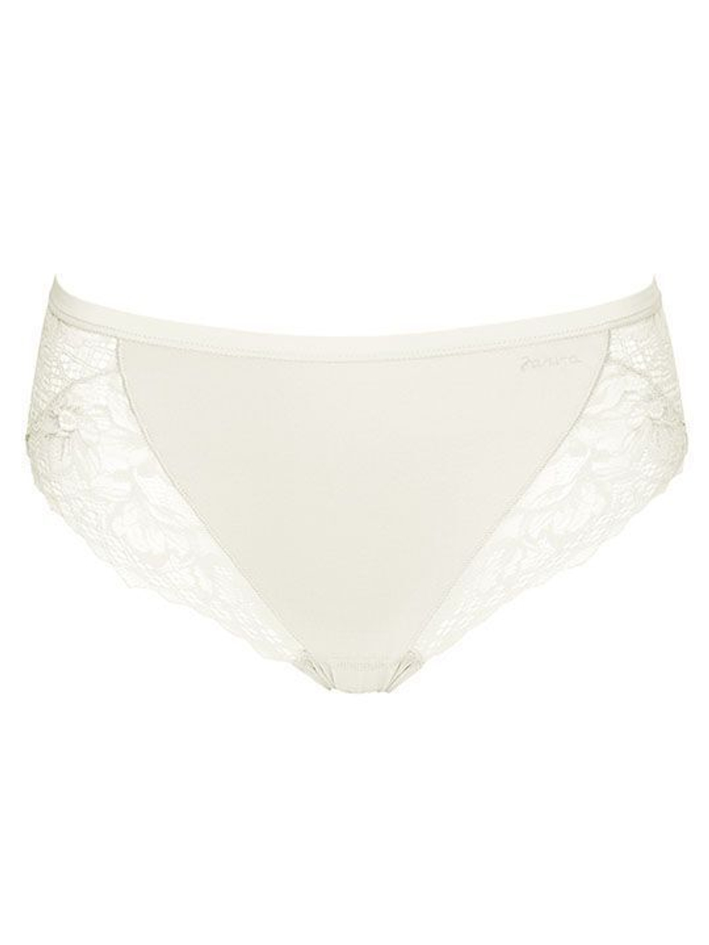 Трусики-слип со средней линией талии Charlize (Размер: M) (Цвет: молочный)