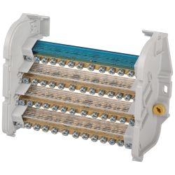 Шинный распределительный блок ЭРА NO-224-72 ШРБ-160А 4 шины 8х7+4х9+1х12