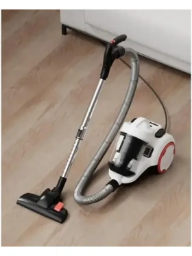 Пылесос DEERMA DEM-TJ200W, 1850Вт, белый/черный