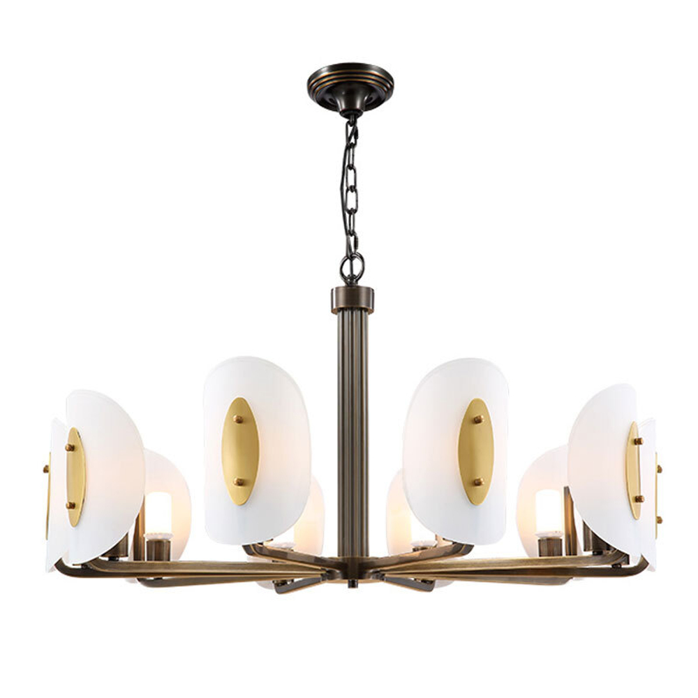 Люстра Cloyd ELAND C10 / Ø93 см - цвет кофе (арт.10053)