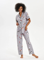 [m]Пижама штаны+рубашка к/р В2524