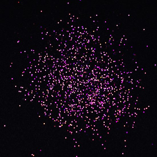 Блестки для дизайна ногтей Магический блеск №6 белый с розовым