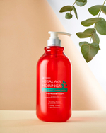 POGONIA Увлажняющий шампунь с маслом моринги и гидролатом водорослей, 1000 мл