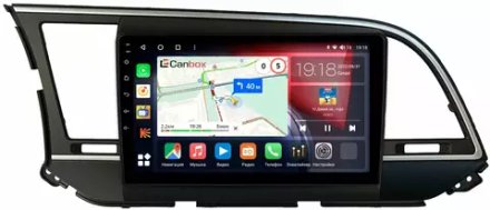 Магнитола для Hyundai Elantra 2016-2018 - Canbox 9025/9026 Qled, Android 10, ТОП процессор, SIM-слот