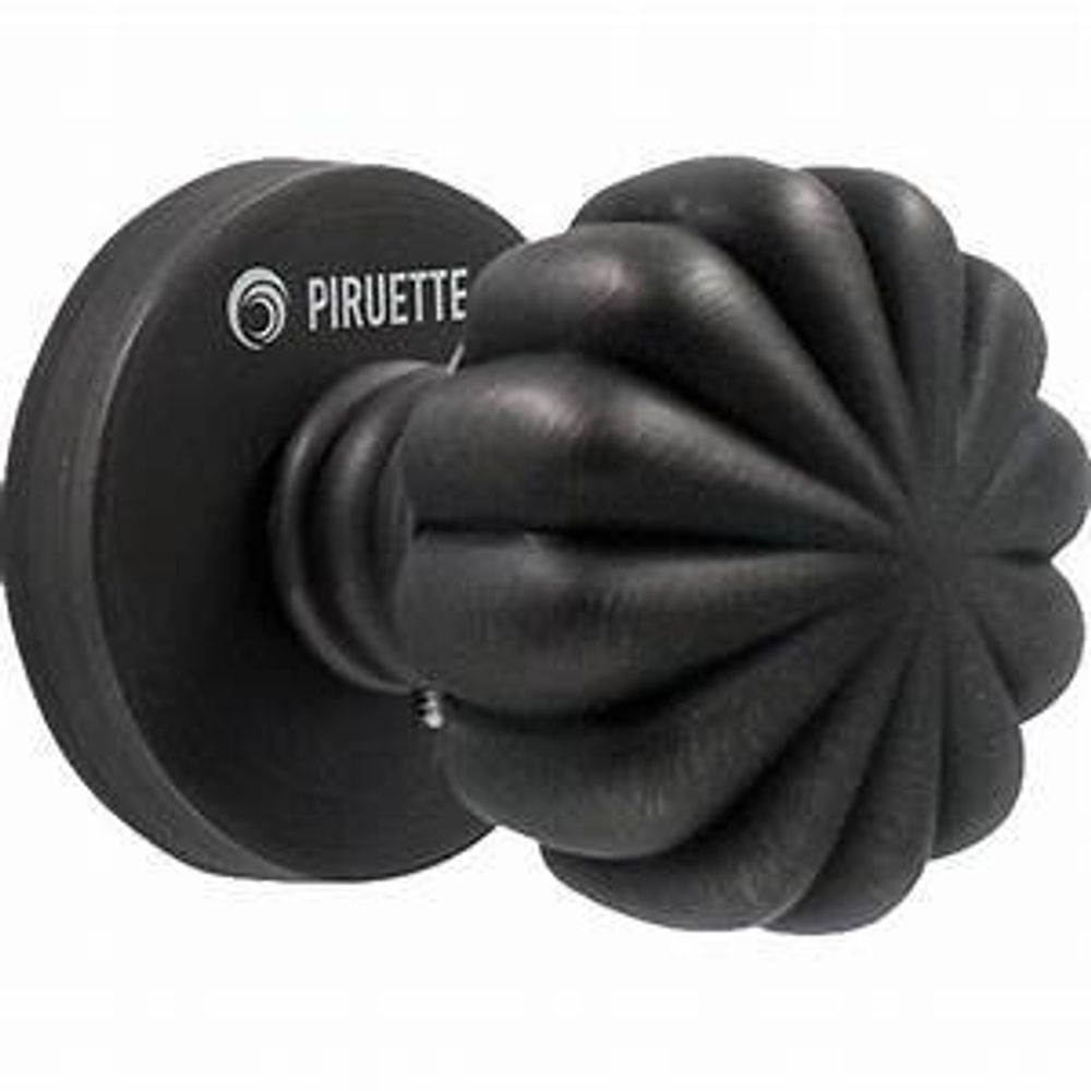 Ручка-кнопка "VEGA" графит Piruette