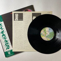 Винтажная виниловая пластинка LP Deep Purple Fireball (Japan 1976) (Obi) Strange Kind Of Woman 10109W
