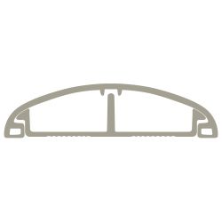 Кабель-канал ЭРА KK-50-12-FGС напольный серый бетон RAL 7023 50х12мм 48м