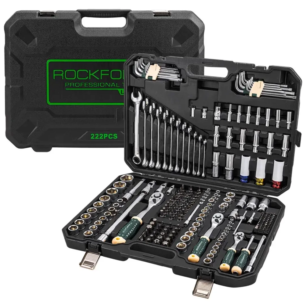 Набор инструментов 222пр. 1/4''3/8''1/2''6гр RockFORCE LIGHT RF LIGHT-42222-5