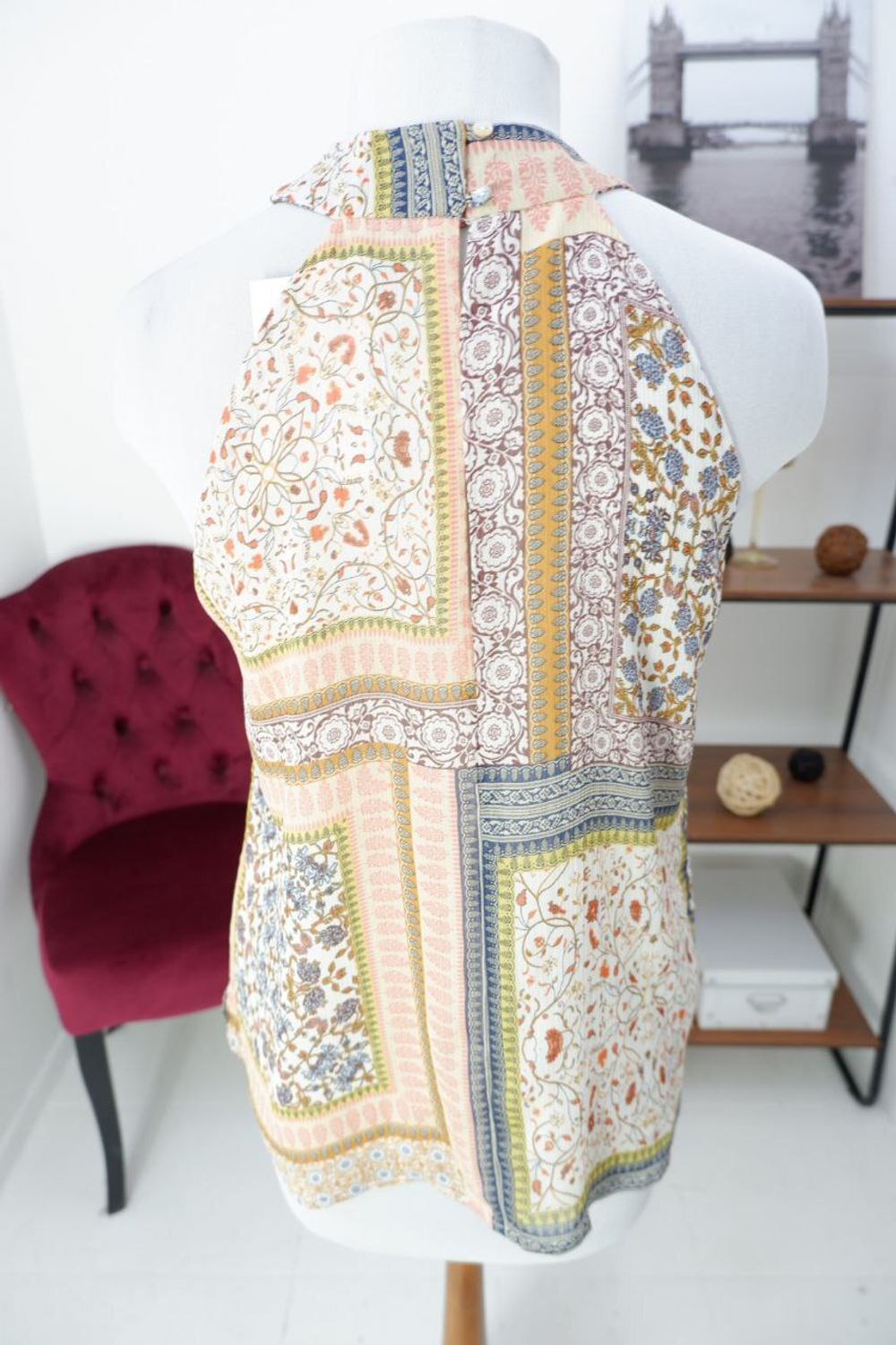 Топ Edc с красивым принтом 48 размер