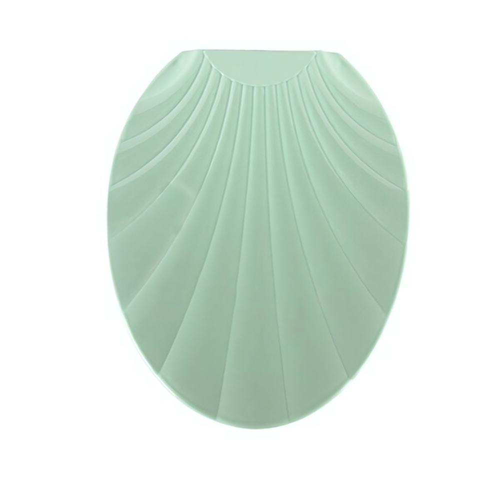 Сиденье - крышка для унитаза РАКУШКА цвет ментол 1022