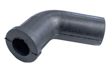 Патрубок для крышки ведра резиновый, 2х концевой ДПР 31.004