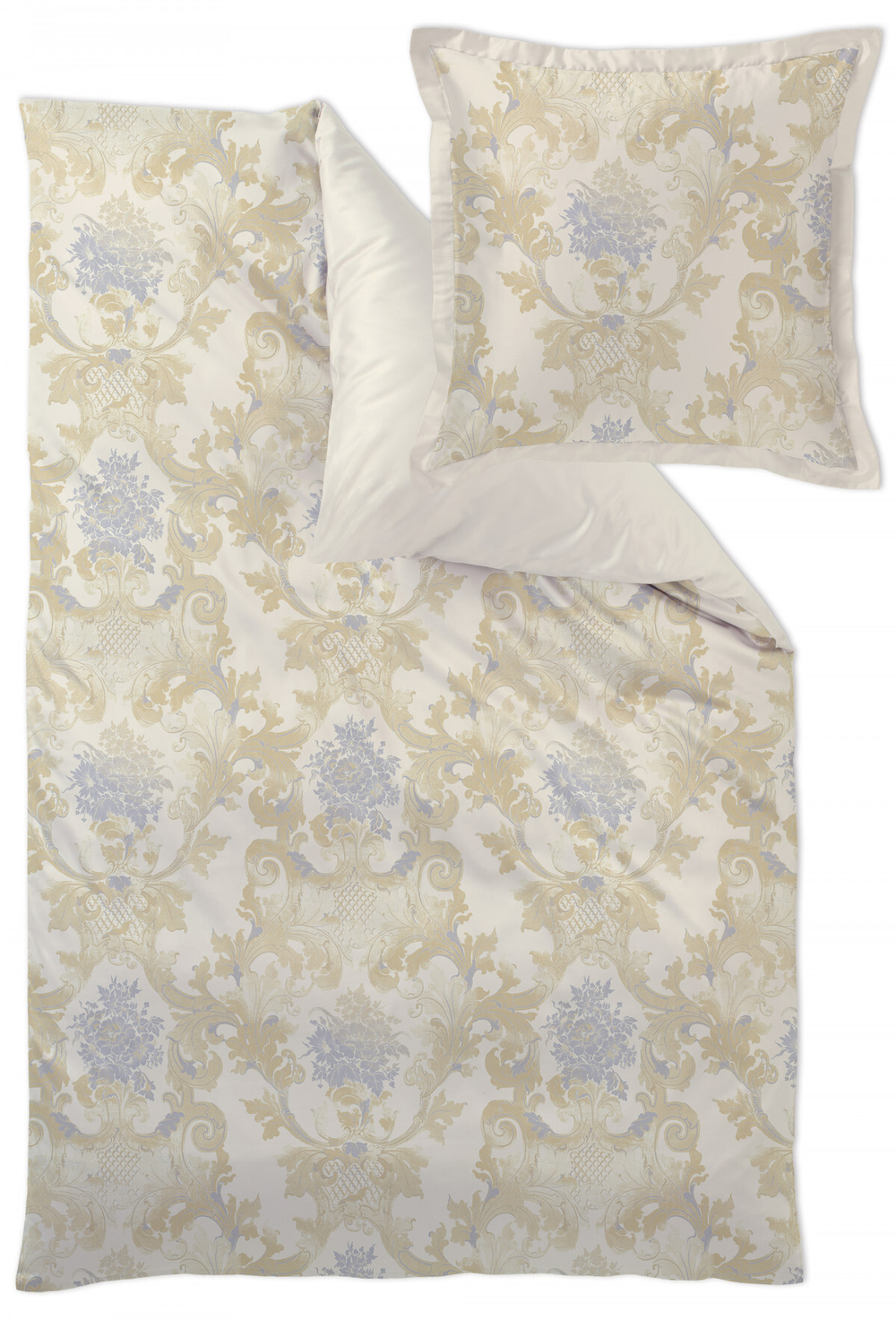 Постельное белье 2 спальное евро Curt Bauer Louis XIV 2476 antikgold золотистое