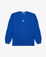 Толстовка ONE TWO "BASIC" Реглан Начес Василек