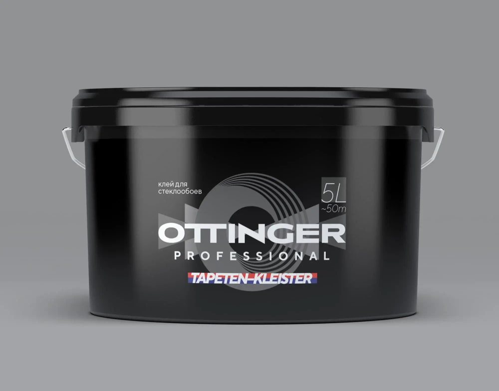 Клей монтажный акриловый OTTINGER Tapeten-Kleister д/стекл. обоев 5л