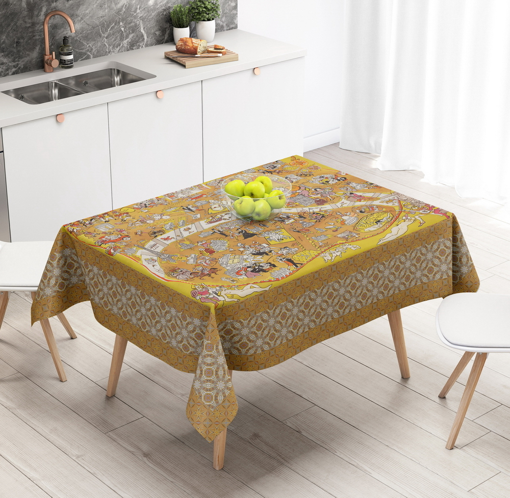 сатирическая карта Парижа