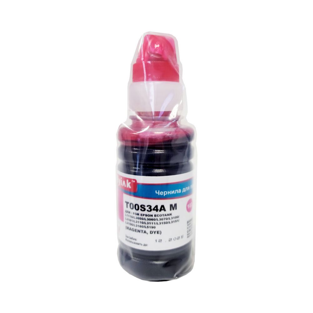 Чернила для EPSON EcoTank (103) L1110/L3050/L3150/L5190 (70мл, magenta, Dye) MyInk
