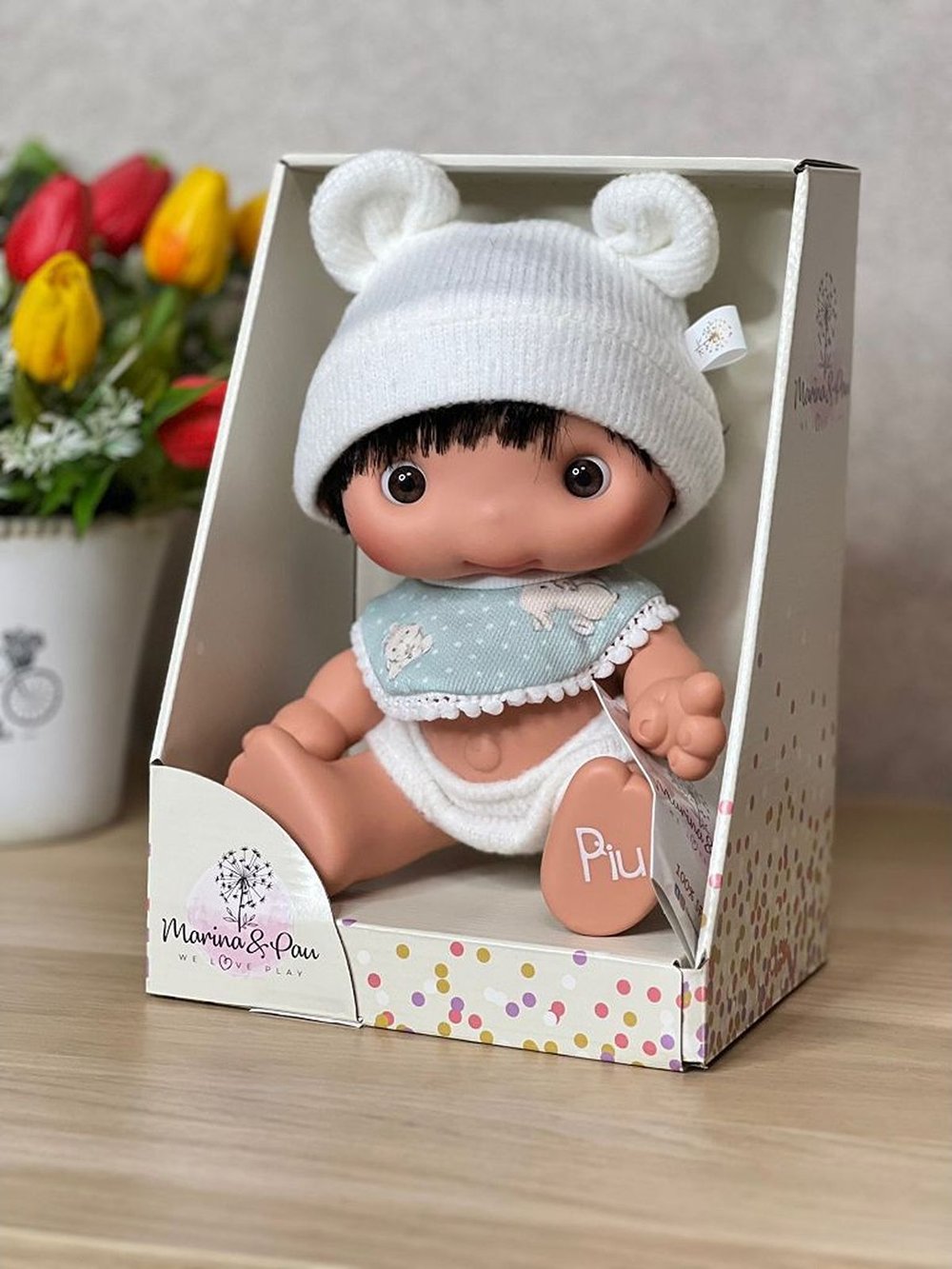 Кукла Пупс Marina and Pau 25 cм Piu (M1411)