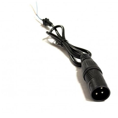 Провод кабель питания XLR 3 PIN длина 80 см (папа)