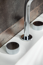 Смеситель на столешницу STICK LINEA на 3 отв. CHROME