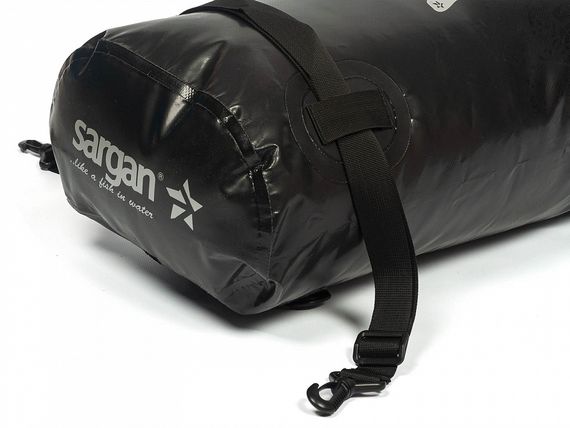 Гермо-Мешок-Рюкзак Sargan Саппер-25 2 лямки, крепления к сапборду 25 л черный
