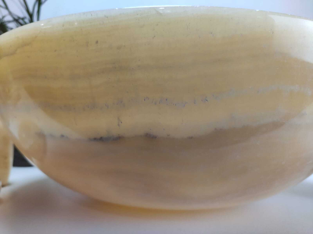Раковина из оникса Bowl Yellow Big BO-61070 50*50*17