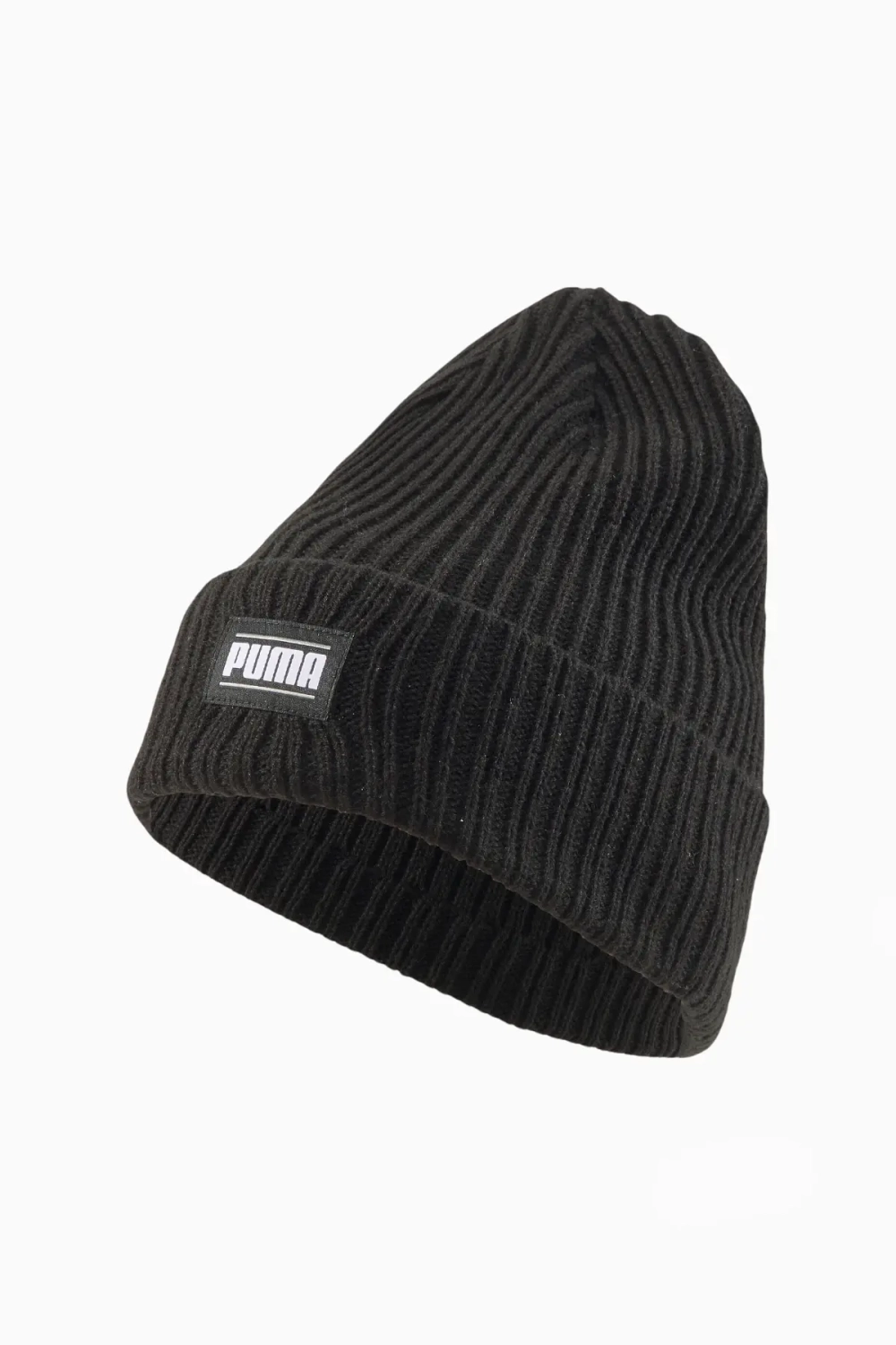 Шапка Puma Ribbed Classic Cuff - черный