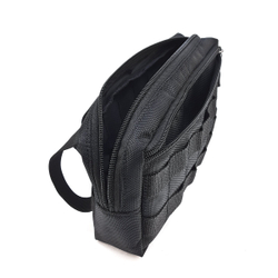 Подсумок утилитарный MOLLE 25x13x6см с дополнительным карманом — 7x3